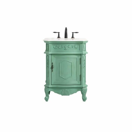 DOBA-BNT 24 in. Single Bathroom Vanity, Vintage Mint SA2208720